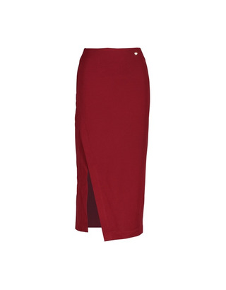 Amelie &amp; Amelie - Halflange Rok - Bordeaux