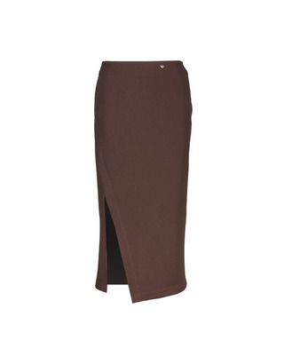 Amelie &amp; Amelie - Halflange Rok - Bruin