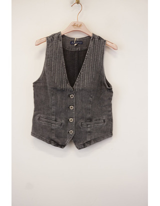 Red Button - Gilet - Grijs
