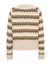 Free/quent - Pull - Beige-bruin