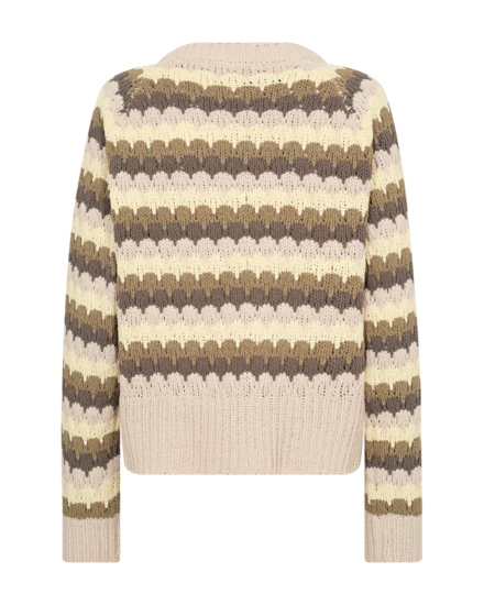 Free/quent - Pull - Beige-bruin