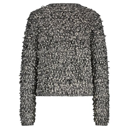 Red Button - Gilet - Ecru-zwart