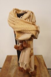 Garde-robe - Sjaals - Camel
