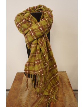 Garde-robe - Sjaals - Groen-bruin