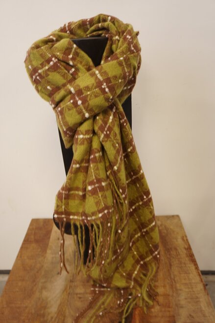Garde-robe - Sjaals - Groen-bruin