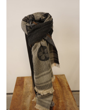 Garde-robe - Sjaals - Zwart-grijs