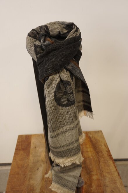 Garde-robe - Sjaals - Zwart-grijs