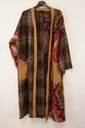Garde-robe - Mantel - Zwart-bruin