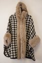 Garde-robe - Mantel - Zwart-wit