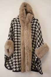 Garde-robe - Mantel - Zwart-wit