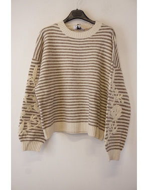 Garde-robe - Pull - Beige-bruin