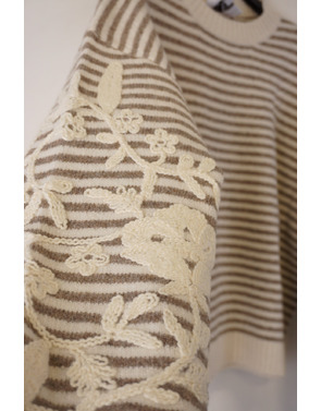 Garde-robe - Pull - Beige-bruin