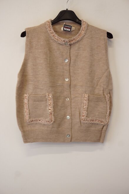 Garde-robe - Gilet - Taupe