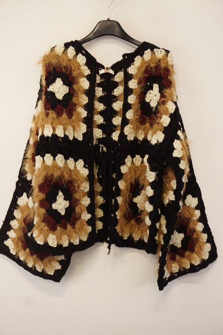 Garde-robe - Gilet - Zwart-beige