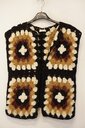 Garde-robe - Gilet - Zwart-beige