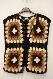 Garde-robe - Gilet - Zwart-beige