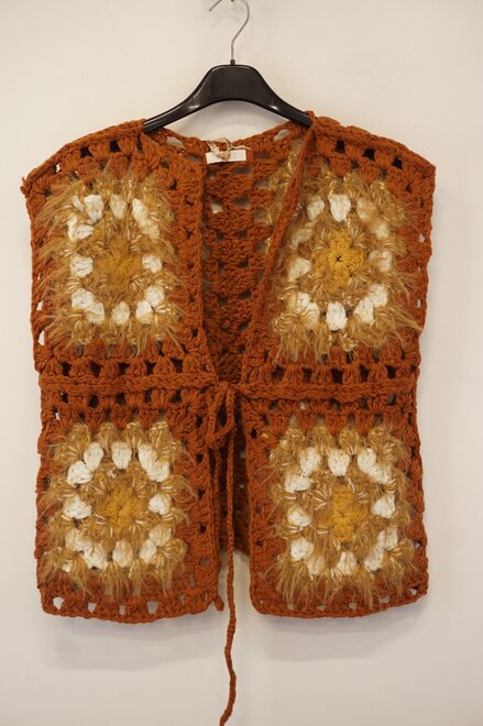 Garde-robe - Gilet - Donker oranje