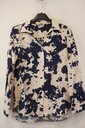 Garde-robe - Blouse - Blauw-beige