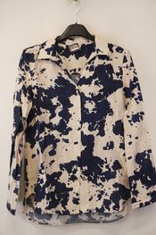 Garde-robe - Blouse - Blauw-beige
