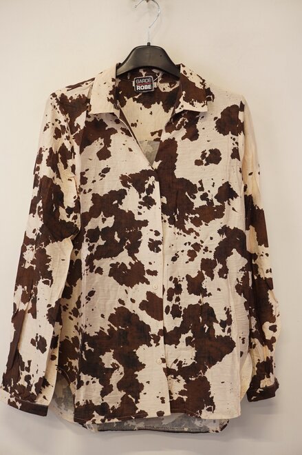 Garde-robe - Blouse - Beige-bruin