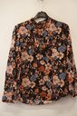 Garde-robe - Blouse - Zwart-roze
