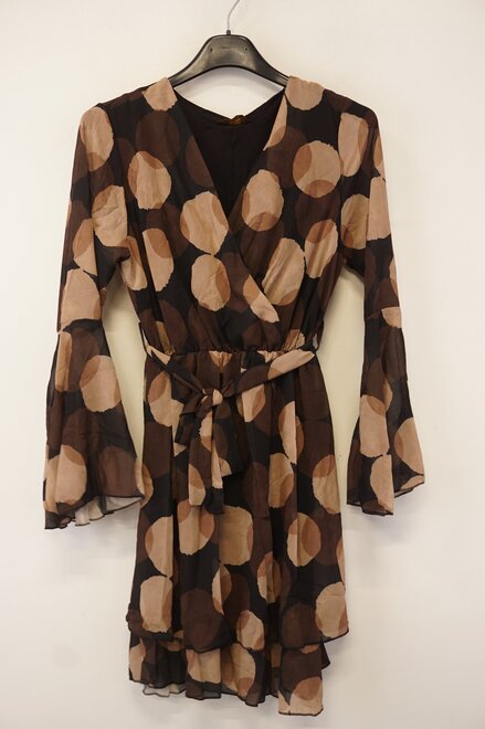Garde-robe - Kort Kleedje - Bruin