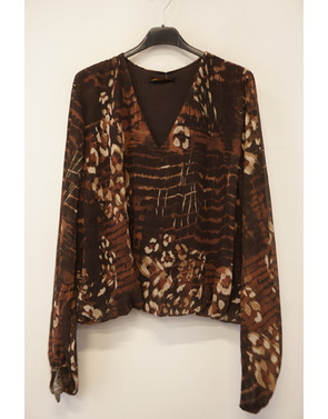Garde-robe - Blouse - Beige-bruin