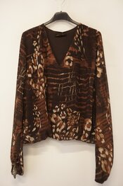 Garde-robe - Blouse - Beige-bruin