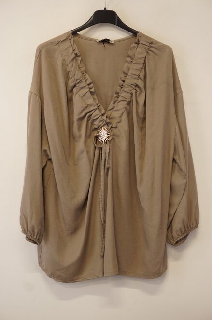 Garde-robe - Blouse - Taupe