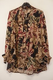 Garde-robe - Blouse - Zwart-beige