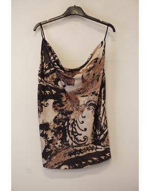 Garde-robe - Top - Zwart-beige