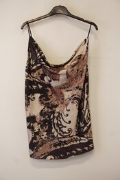 Garde-robe - Top - Zwart-beige