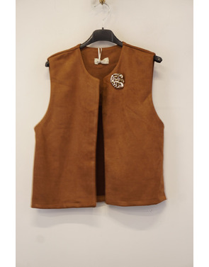 Garde-robe - Gilet - Camel