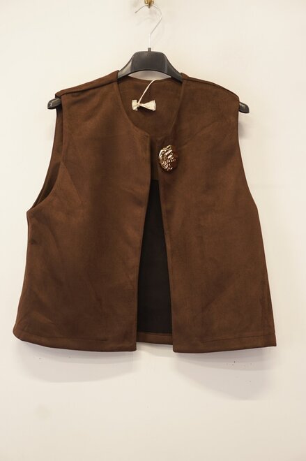 Garde-robe - Gilet - Bruin