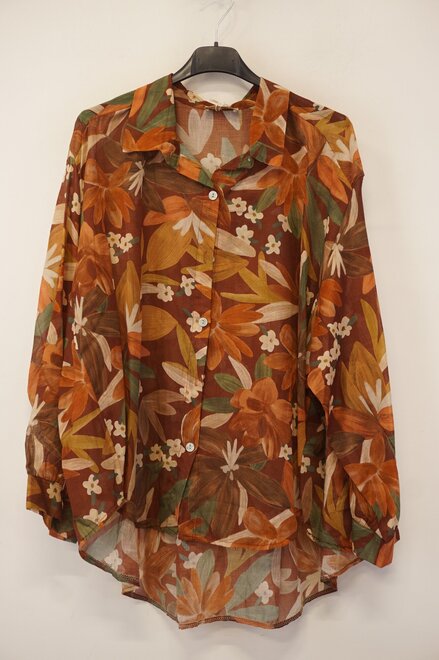 Garde-robe - Blouse - Donker oranje