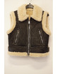 Garde-robe - Gilet - Zwart-beige
