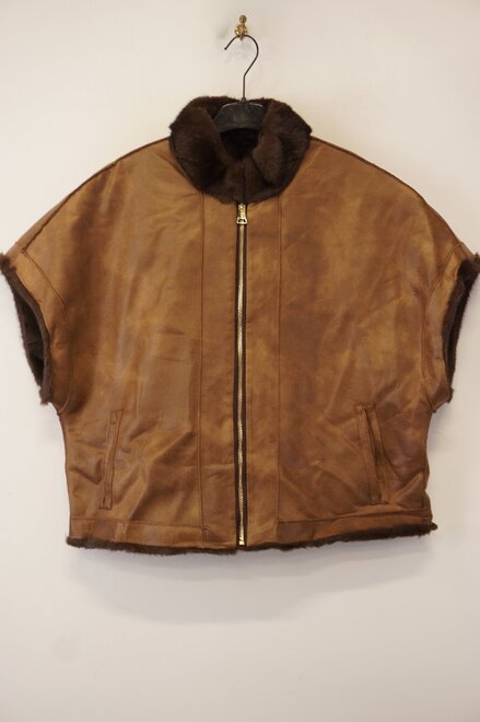Garde-robe - body warmer - Bruin