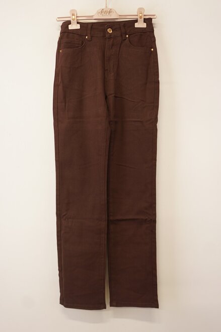 Garde-robe - Lange Broek - Donker bruin