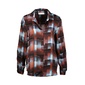 Amelie & Amelie - Blouse - Blauw-bruin