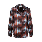 Amelie &amp; Amelie - Blouse - Blauw-bruin