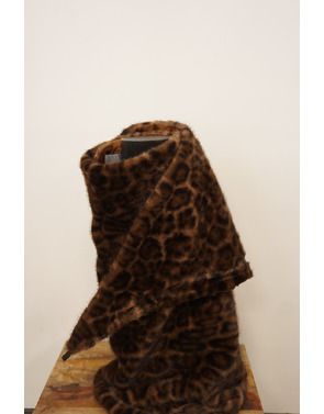 Garde-robe - Sjaals - Zwart-bruin