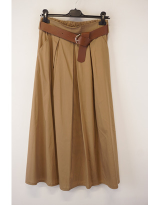 Garde-robe - Lange Rok - Camel