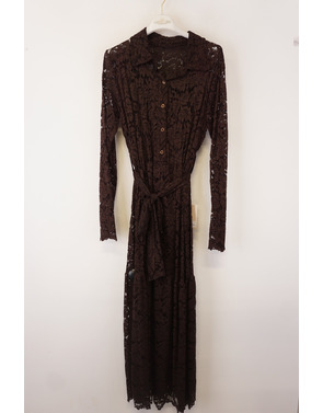 Garde-robe - Lang kleed - Bruin