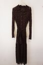 Garde-robe - Lang kleed - Bruin