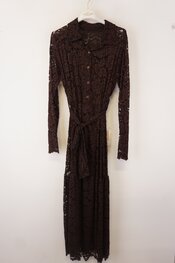 Garde-robe - Lang kleed - Bruin