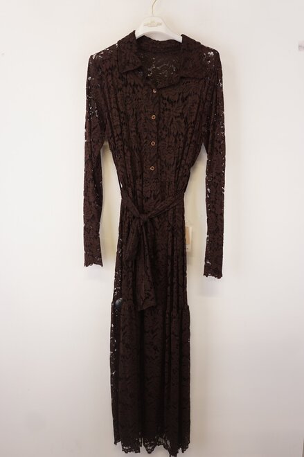 Garde-robe - Lang kleed - Bruin
