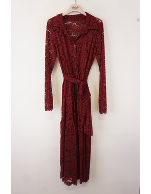 Garde-robe - Lang kleed - Bordeaux