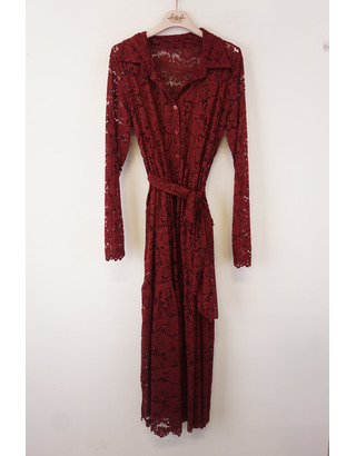 Garde-robe - Lang kleed - Bordeaux