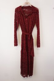 Garde-robe - Lang kleed - Bordeaux