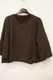 Garde-robe - T-shirt - Donker bruin